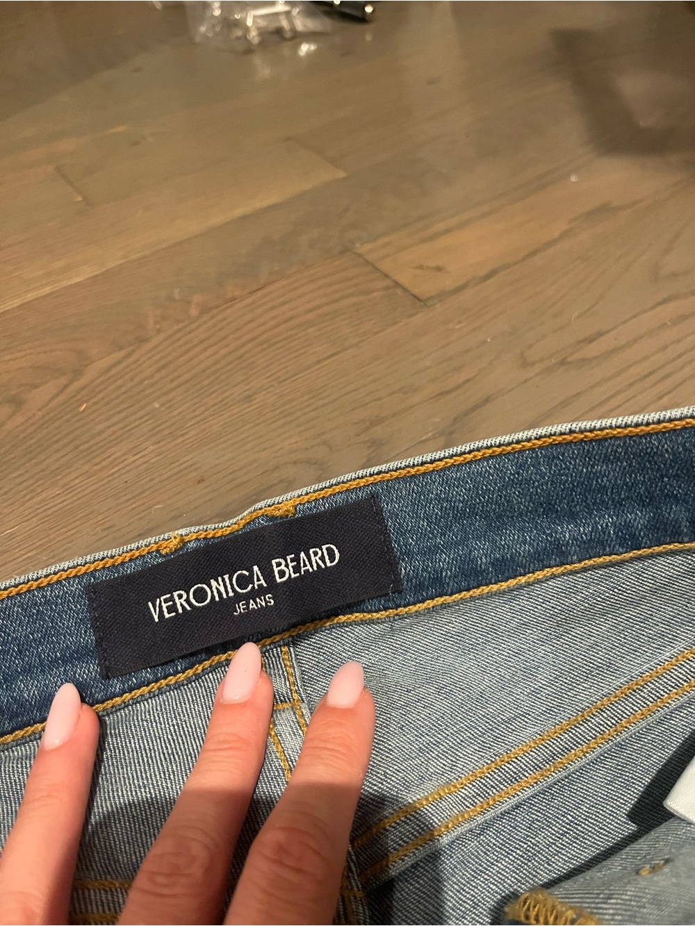 Veronica Beard NWT Beverly Skinny Flair Jeans, size 25 - Picture 4 of 8